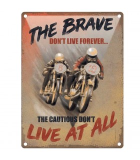 PLAQUE 30X40 THE BRAVE C2