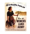 PLAQUE 30X40 WOMEN'S LAND ARMY  C2