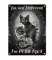 PLAQUE 30X40 I'M PURR-FECT C2