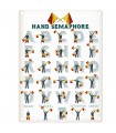 PLAQUE 30X40 HAND SEMAPHORE C2