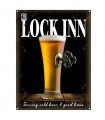 PLAQUE 30X40 LOCK INN C2