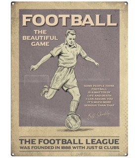 PLAQUE 30X40 FOOTBALL MASCULIN C2