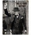 PLAQUE 30X40 CHURCHILL YOUR VICTORY C2