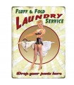 PLAQUE 30X40 LAUNDRY SERVICE C2