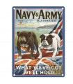 PLAQUE 30X40 NAVY & ARMY C2