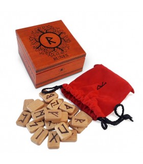 RUNE SET WOODEN DELUXE