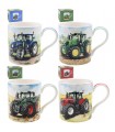 MUG TRACTEURS 300ML SET DE 4