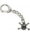 PORTE-CLEFS TETE DE MORT PIRATE C10