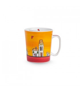 MUG LE CASETTE ROUGE 430ML C2