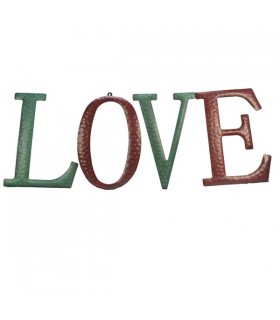 LETTRES METAL LOVE H.30CM