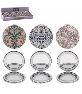 SET 12 MIROIRS DE POCHE ASS Diam 6CM