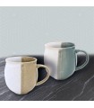 MUG REACTIVE GLAZE 400ML SET DE 2 ASS