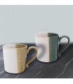 MUG REACTIVE GLAZE 400ML SET DE 2 ASS