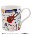 MUG LOVE MUSIQUE 300ML SET DE 6