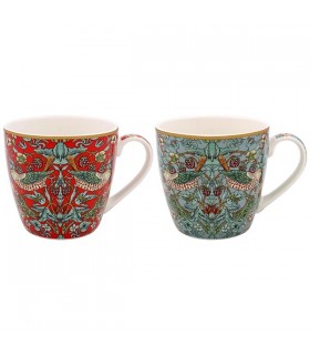 MUG DEJEUNER STRAWBERRY THIEF 450ML SET DE 6 ASS