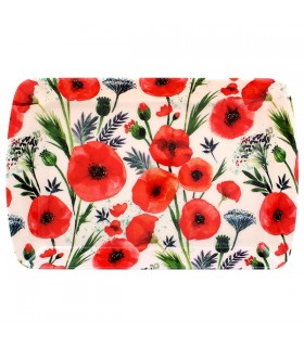 PLATEAU PM COQUELICOT C6 24X15