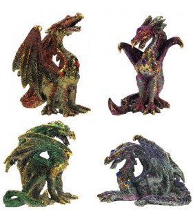 DRAGON COULEUR C4  H.8.5CM