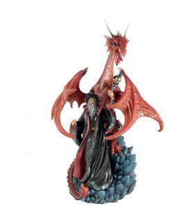 MERLIN DRAGON ROUGE 24X16X34