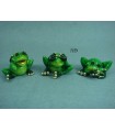 SET 6 GRENOUILLES 6.2X5.2X4.7