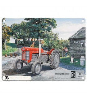 PLAQUE 15X20 MASSEY FERGUSON 65 C3