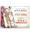 PLAQUE 15X20 GOLF IT'S A MIRACLE C3