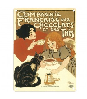 PLAQUE 30X40 CIE FRANCAISE DES CHOCOLATS C2