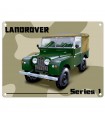 PLAQUE 30X40 LAND ROVER SERIES 1 C2