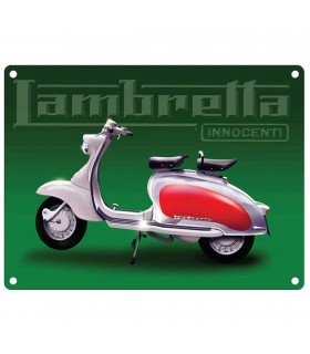 PLAQUE 30X40 LAMBRETTA INNOCENTI C2