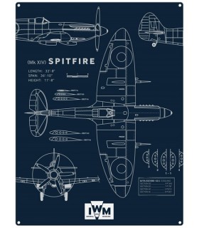 PLAQUE 30X40 SPITFIRE TECHNICAL C2