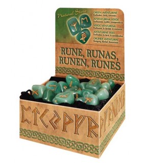 RUNE SET GREEN AVENTURINE