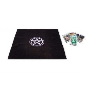 TAPIS TAROT PENTACLE 80X80