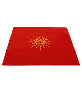 TAPIS VELOURS SUN 80X80CM