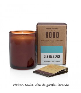 VOTIVE WOODBLOCK SILK ROAD SPICE 85G