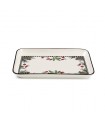 PLAT NOËL PORCELAINE 21X14CM C2