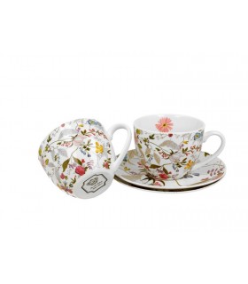 SET 2 TASSES+SOUCOUPES 280ML W.KILBURN BLANC