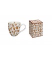 MUG 1000ML GINGERBREAD WHITE C3