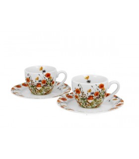 SET 2 TASSES EXPRESSO 100ML WILD BIRD