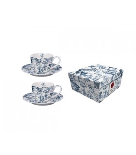 SET 2 TASSES EXPRESSO 100ML ORIENT BLUE