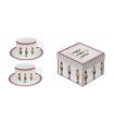 SET 2 TASSES EXPRESSO 90ML CHRISTMAS NUTCRACKER