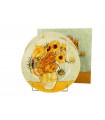 SET 2 ASS DESSERT VAN GOGH TOURNESOLS DIAM 19.2 C2