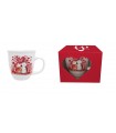 MUG 650ML COUPLE CHATS COEURS C4