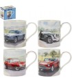 MUG VOITURES CLASSIC 300ML SET DE 4