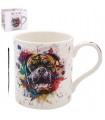 MUG GRAFFITI BULLDOG 275ML SET DE 6