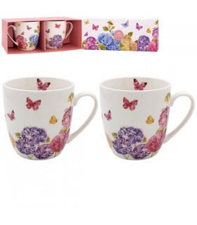 MUG BUTTERFLY BLOSSOM 300ML SET DE 2