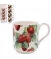 MUG STRAWBERRY 300ML EMPILABLE SET DE 4