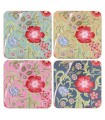 SET 4 COASTERS STANDEN ASS 11X11 C4