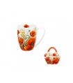 MUG 460ML COQUELICOT PANIER SET DE 4