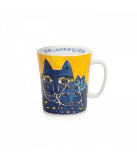 MUG L BURCH JAUNE 430ML C2