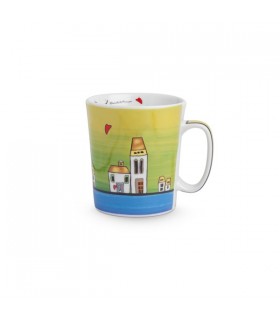 MUG LE CASETTE BLEU 430ML C2