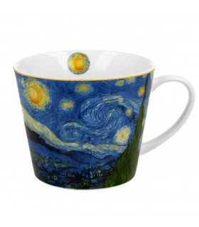 MUG 610ML VAN GOGH STARRY NIGHT C4